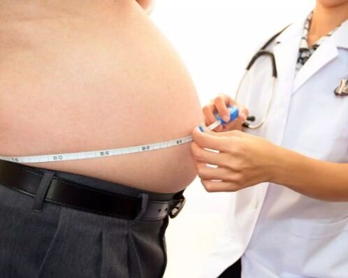 debelost kot vzrok za slabo potenco